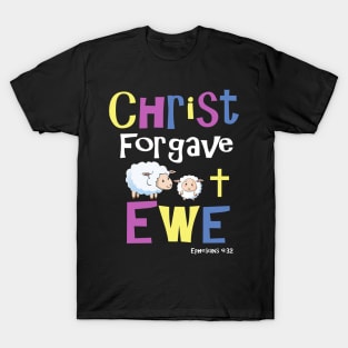 Christian Gifts for Kids - Christ Forgave Ewe T-Shirt